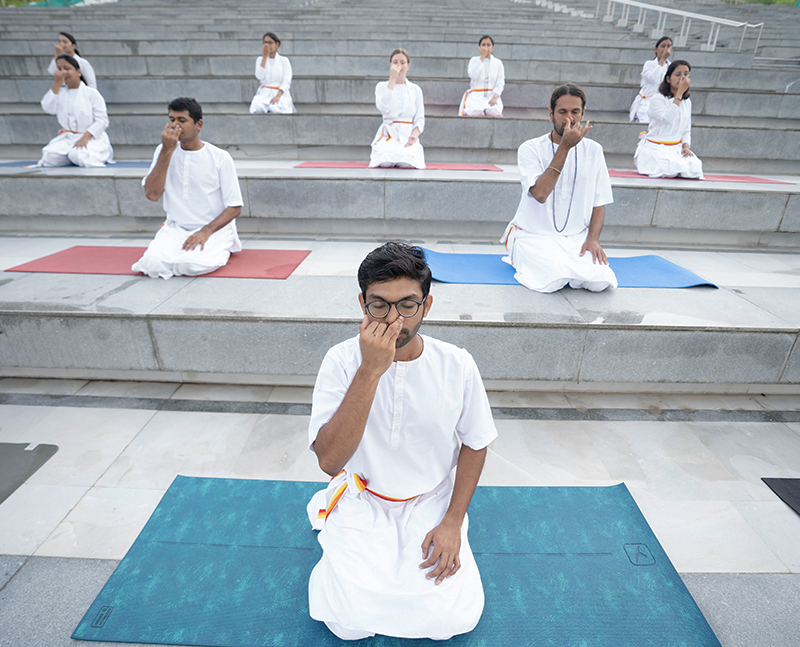 SRMD Yoga course: Pranayama